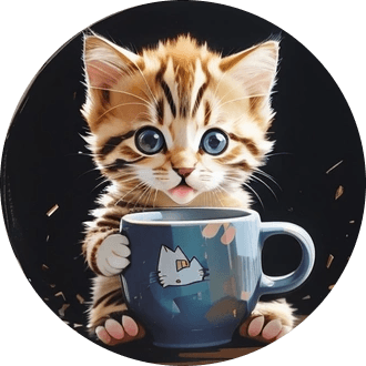 Kitten Mugs Shop Logo